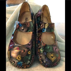 Pop Heart Mary Janes